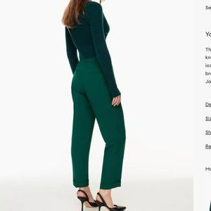 Wilfred Dashwood Pant- Green size 6